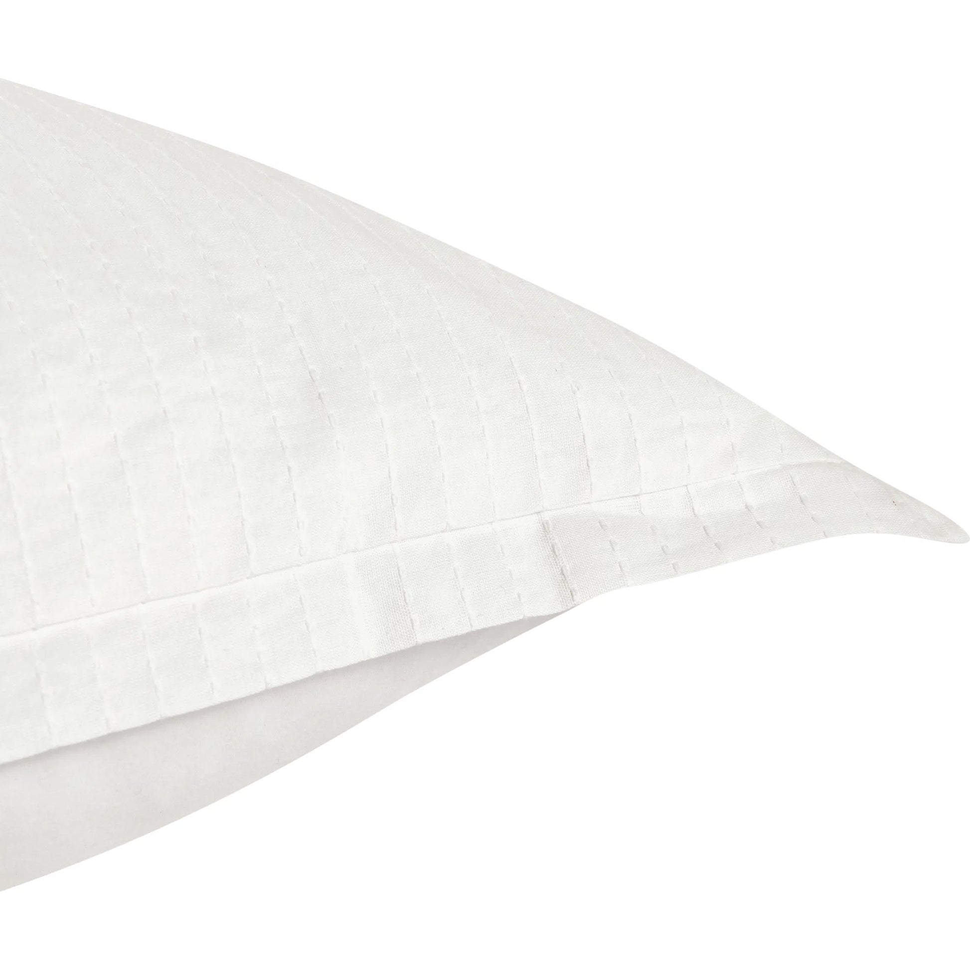 Karina 100% Cotton White Standard Sham by Villa by Classic Home in white. Made from 100% cotton in a transitional style.