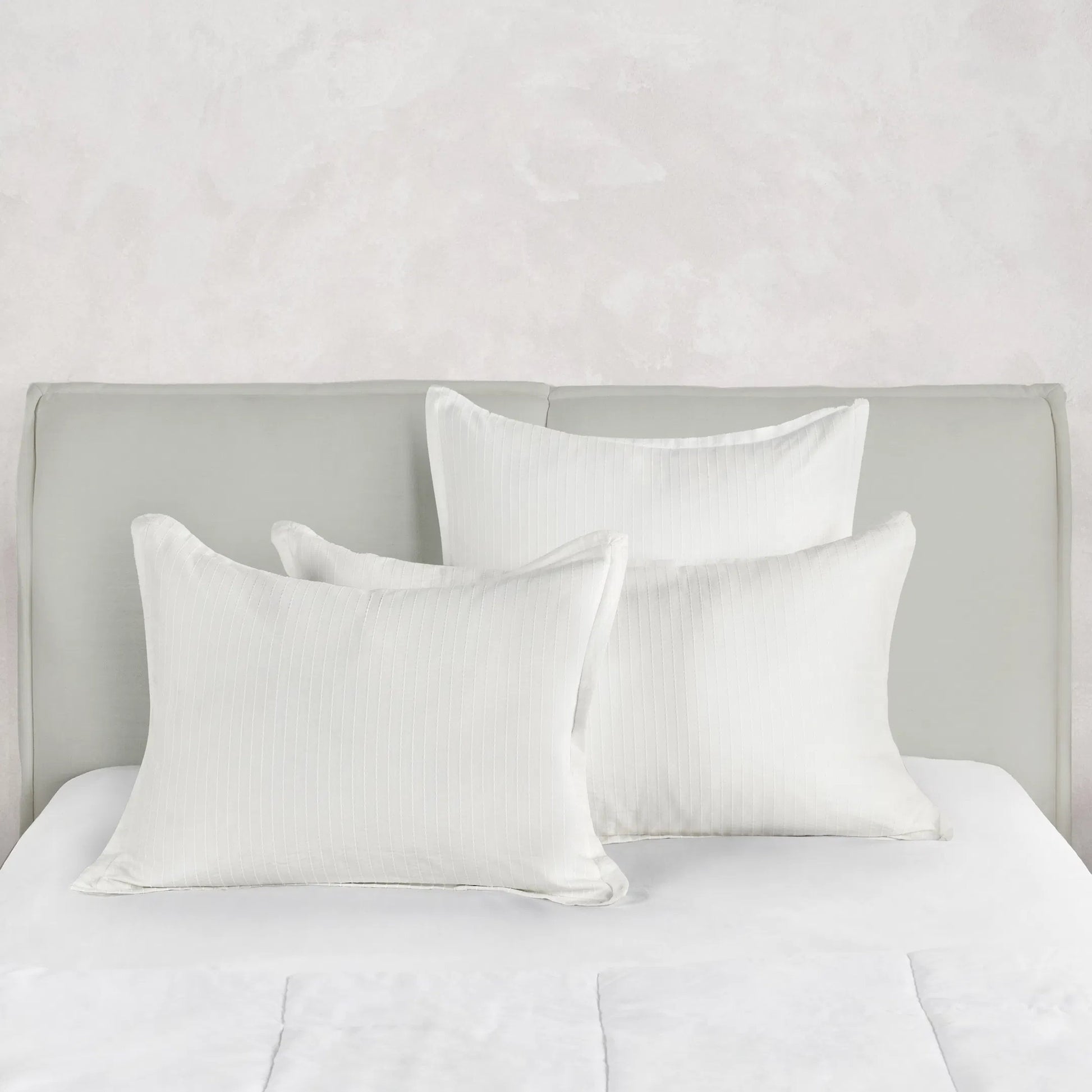 Karina 100% Cotton White Standard Sham by Villa by Classic Home in white. Made from 100% cotton in a transitional style.