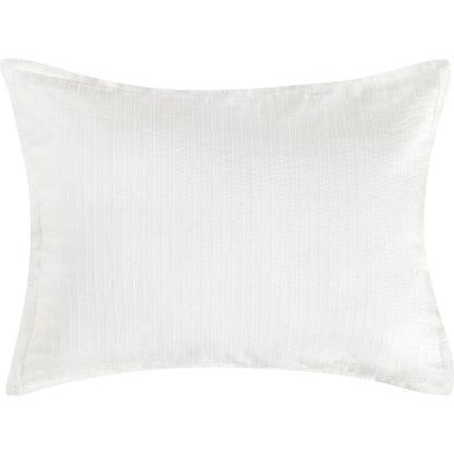 Karina 100% Cotton White Standard Sham by Villa by Classic Home in white. Made from 100% cotton in a transitional style.