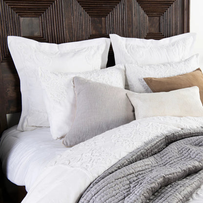 Reagan Cotton Hand Design Throw Pillow by Villa by Classic Home. Made from unique in a transitional style.