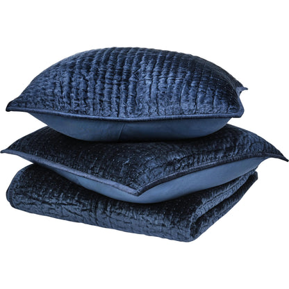 Dimitry 100% Rayon Velvet Bay Quilt by Villa by Classic Home. Made from unique in a modern style.