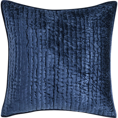 Dimitry 100% Rayon Velvet Euro Sham by Villa by Classic Home. Made from front: 100% rayon velvet; back: 100% solid cotton back in a modern style.