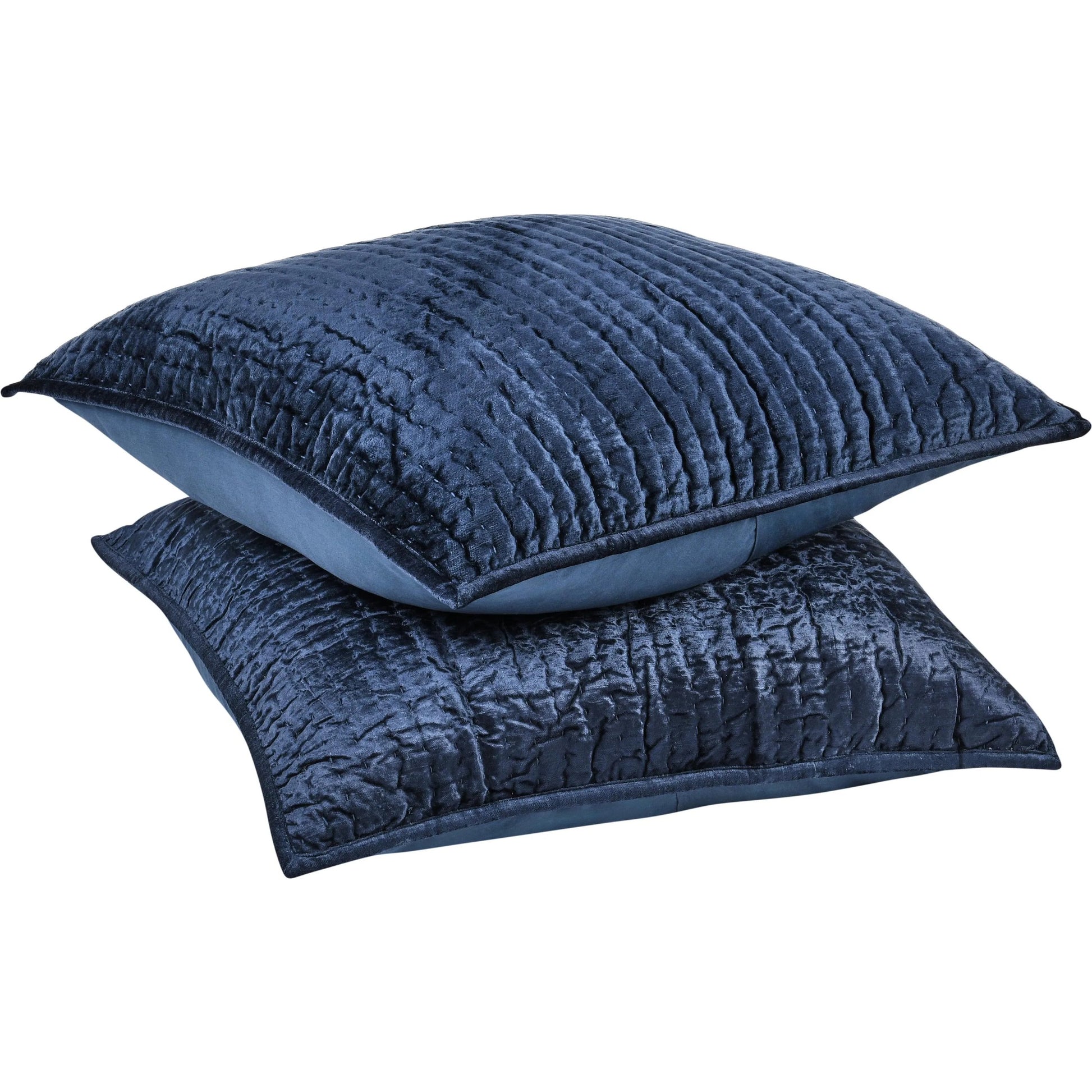 Dimitry 100% Rayon Velvet Euro Sham by Villa by Classic Home. Made from front: 100% rayon velvet; back: 100% solid cotton back in a modern style.