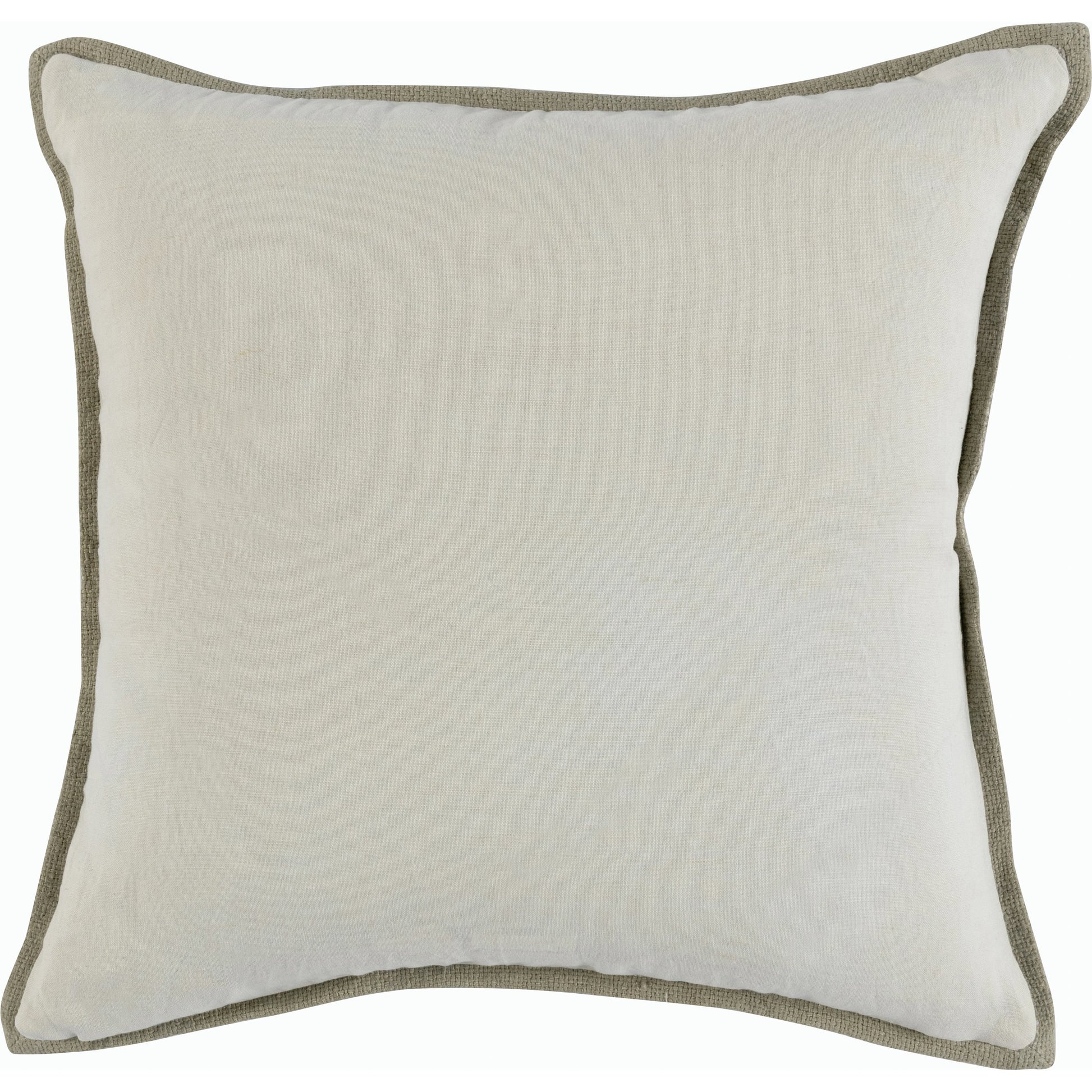 Jay Throw Pillow by Villa by Classic Home in blue,natural. Made from 60% cotton, 40% linen front in a modern style.