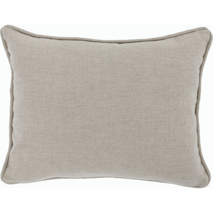 Adrie X Throw Pillow by Villa by Classic Home in ivory. Made from 50% cotton, 50% linen in a modern style.