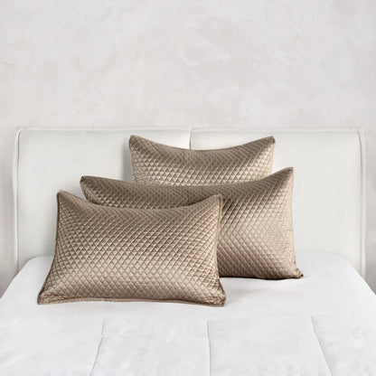 Winthrop 100% Sateen Euro Sham by Villa by Classic Home. Made from 100% matte poly sateen front in a transitional style.