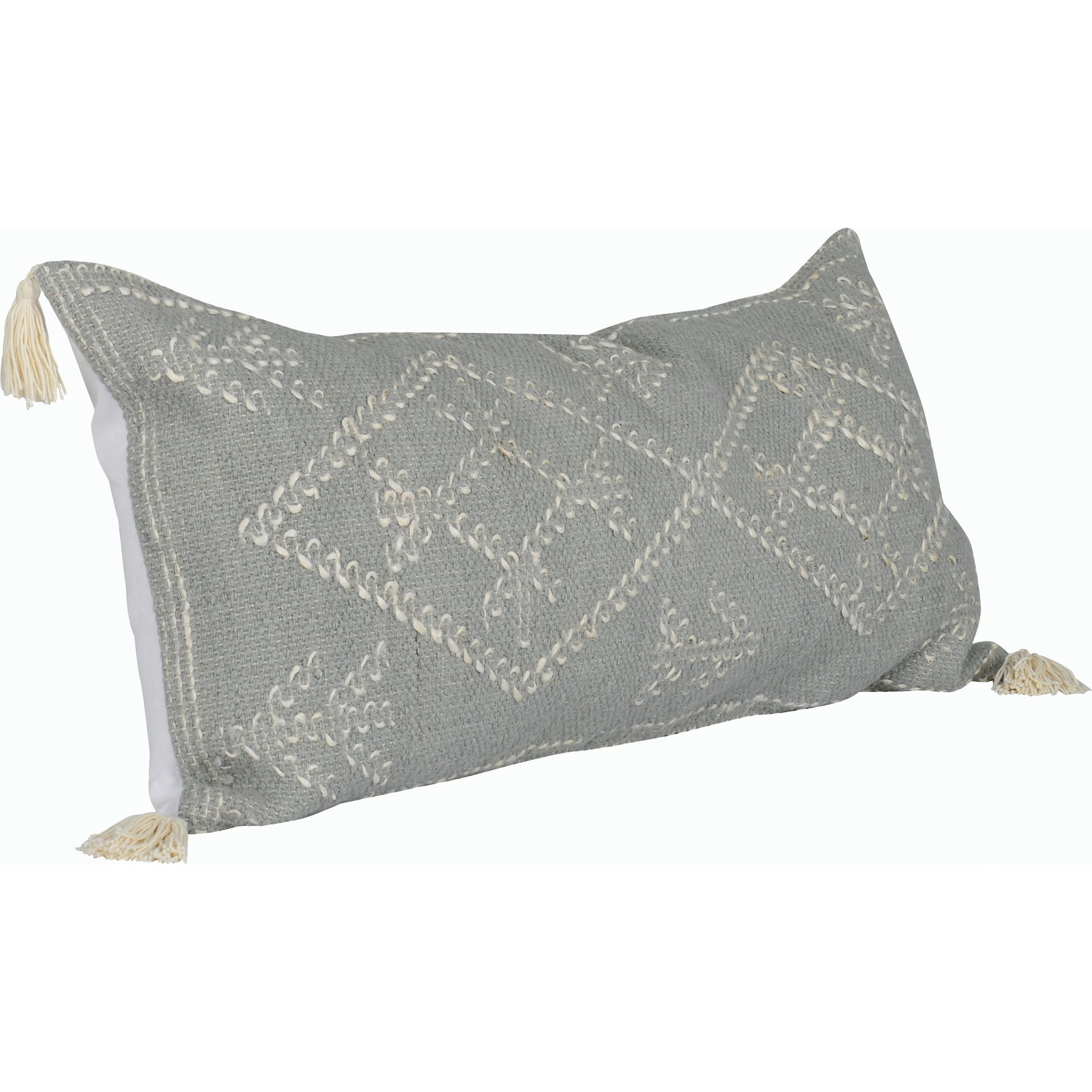 Ferri Throw Pillow by Villa by Classic Home. Made from 90% wool, 10% jute in a modern style.