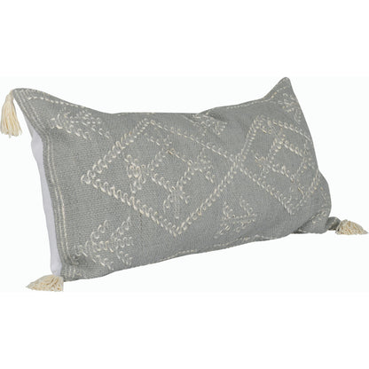 Ferri Throw Pillow by Villa by Classic Home. Made from 90% wool, 10% jute in a modern style.