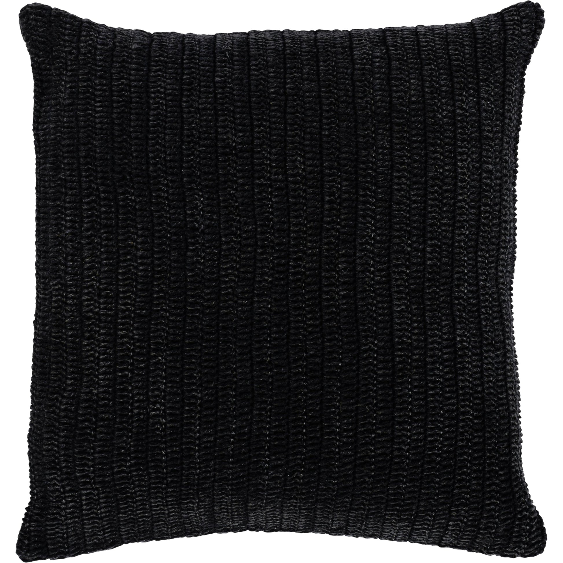 Marcie Knitted Throw Pillow by Villa by Classic Home. Made from 100% belgian flax linen in a modern style.