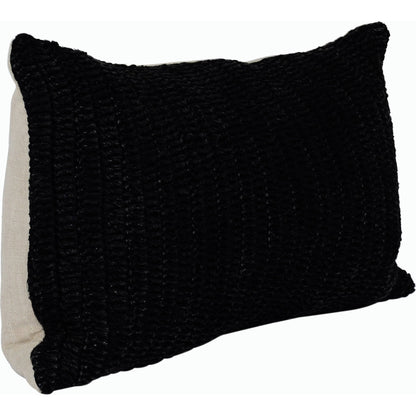 Nakeya Knitted Throw Pillow by Villa by Classic Home. Made from 100% belgian flax linen in a modern style.