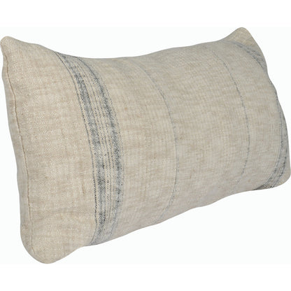 Tia Square Throw Pillow by Villa by Classic Home in natural, black. Made from cotton, linen blend in a modern style.