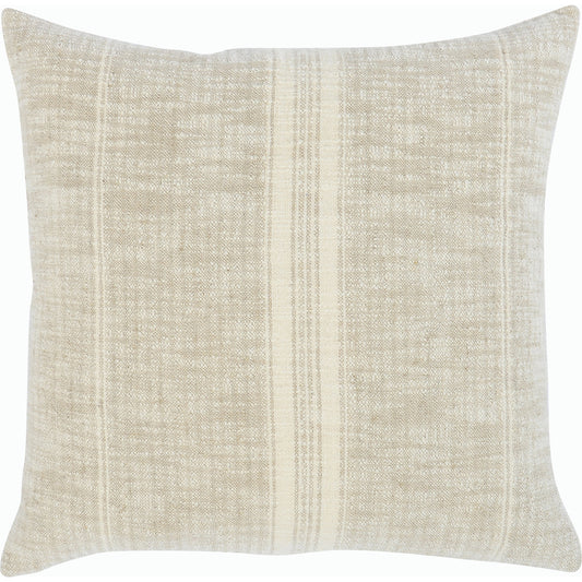 Ria Square Throw Pillow by Villa by Classic Home in natural,ivory. Made from cotton, linen blend in a modern style.