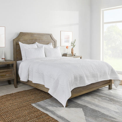 Anessa Linen Blend Quilt by Villa by Classic Home. Made from 51% cotton, 49% linen in a transitional style.