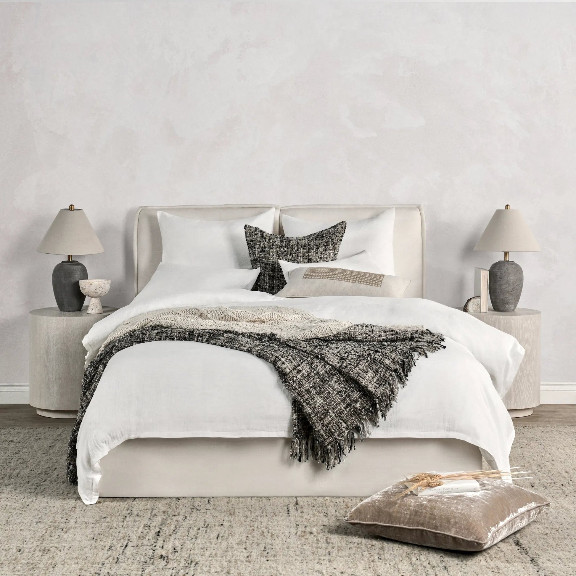 Jayson Linen Cashmere Duvet by Villa by Classic Home. Made from unique in a transitional style.