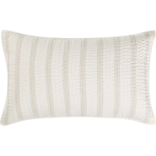 Abraham Cotton Linen Pillow by Villa by Classic Home. Made from 50% linen/50% cotton, 100% cotton back fabric and fill in a transitional style.