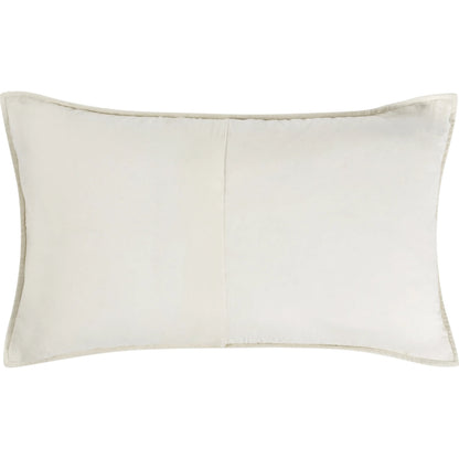 Abraham Cotton Linen Pillow by Villa by Classic Home. Made from 50% linen/50% cotton, 100% cotton back fabric and fill in a transitional style.
