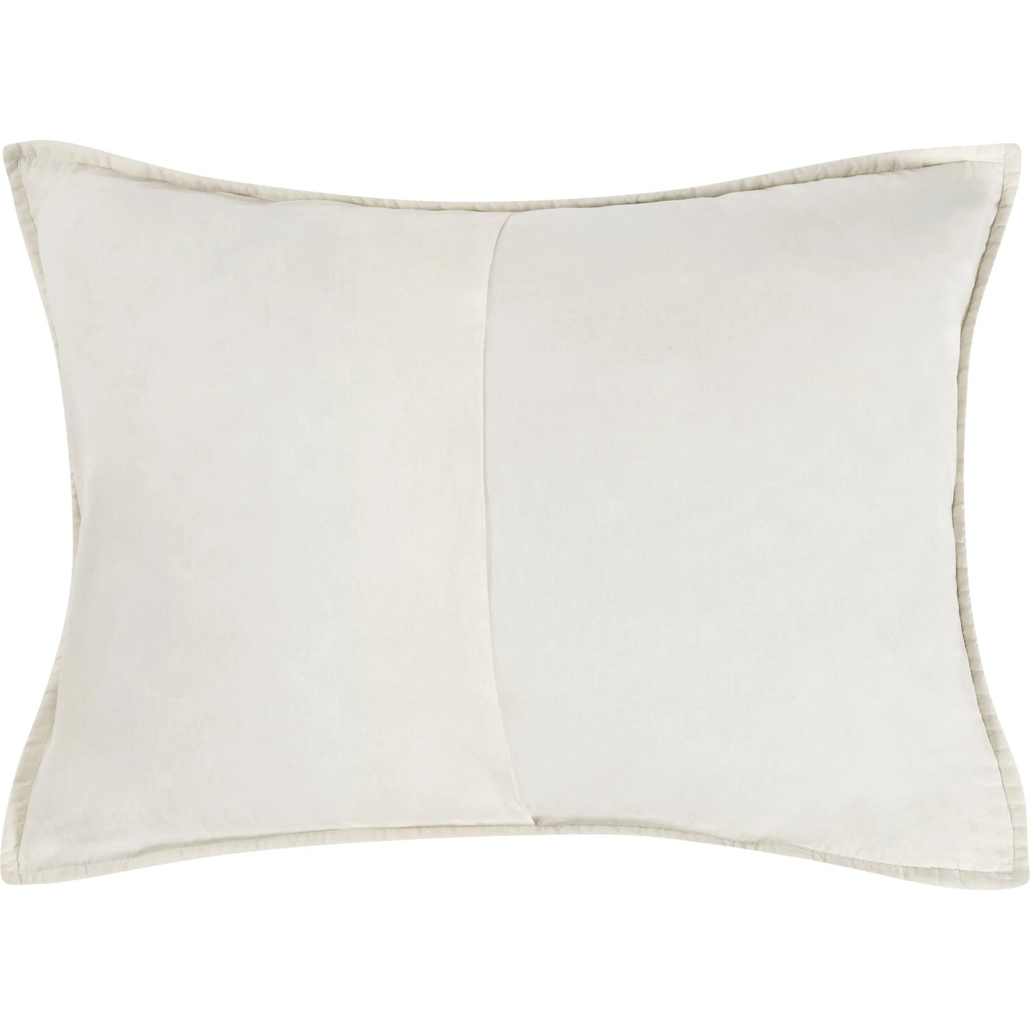 003 SI-2223162 | Additional Silo | Abraham Cotton Linen Eggshell Beige Standard Sham by Villa by Classic Home. Made from 50% linen/50% cotton, 100% cotton back fabric and fill in a transitional style.