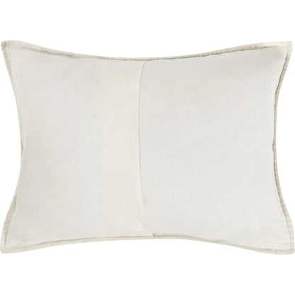 Abraham Cotton Linen Pillow by Villa by Classic Home. Made from 50% linen/50% cotton, 100% cotton back fabric and fill in a transitional style.