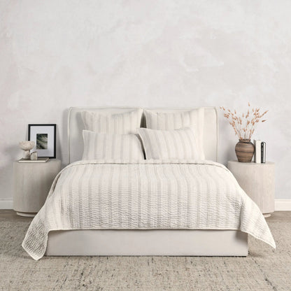 Abraham Cotton Linen Pillow by Villa by Classic Home. Made from 50% linen/50% cotton, 100% cotton back fabric and fill in a transitional style.