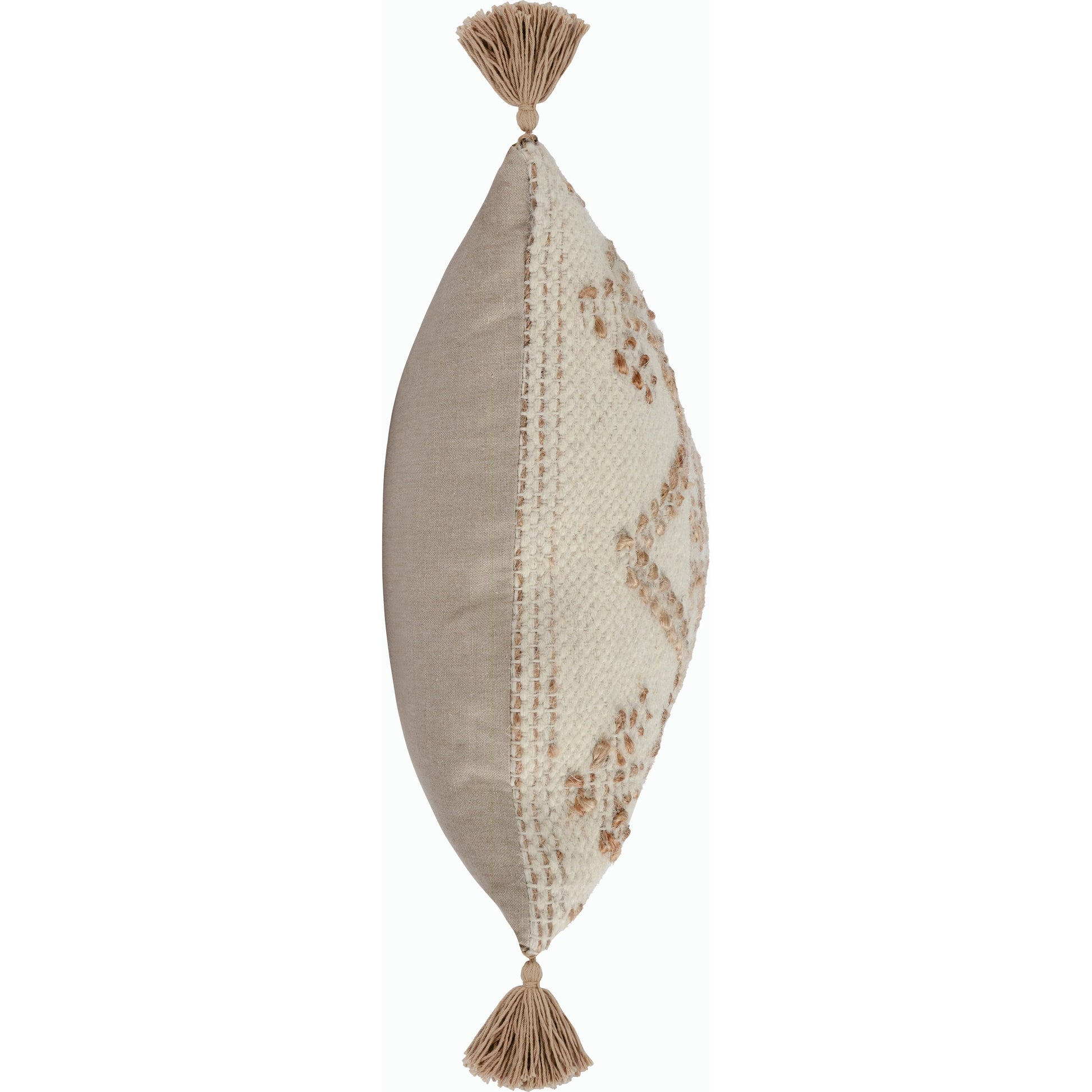 Ferri Throw Pillow by Villa by Classic Home. Made from 90% wool, 10% jute in a modern style.