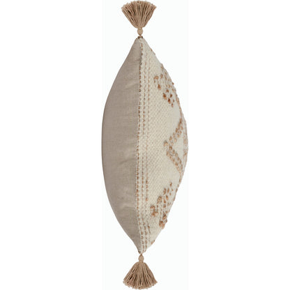 Ferri Throw Pillow by Villa by Classic Home. Made from 90% wool, 10% jute in a modern style.