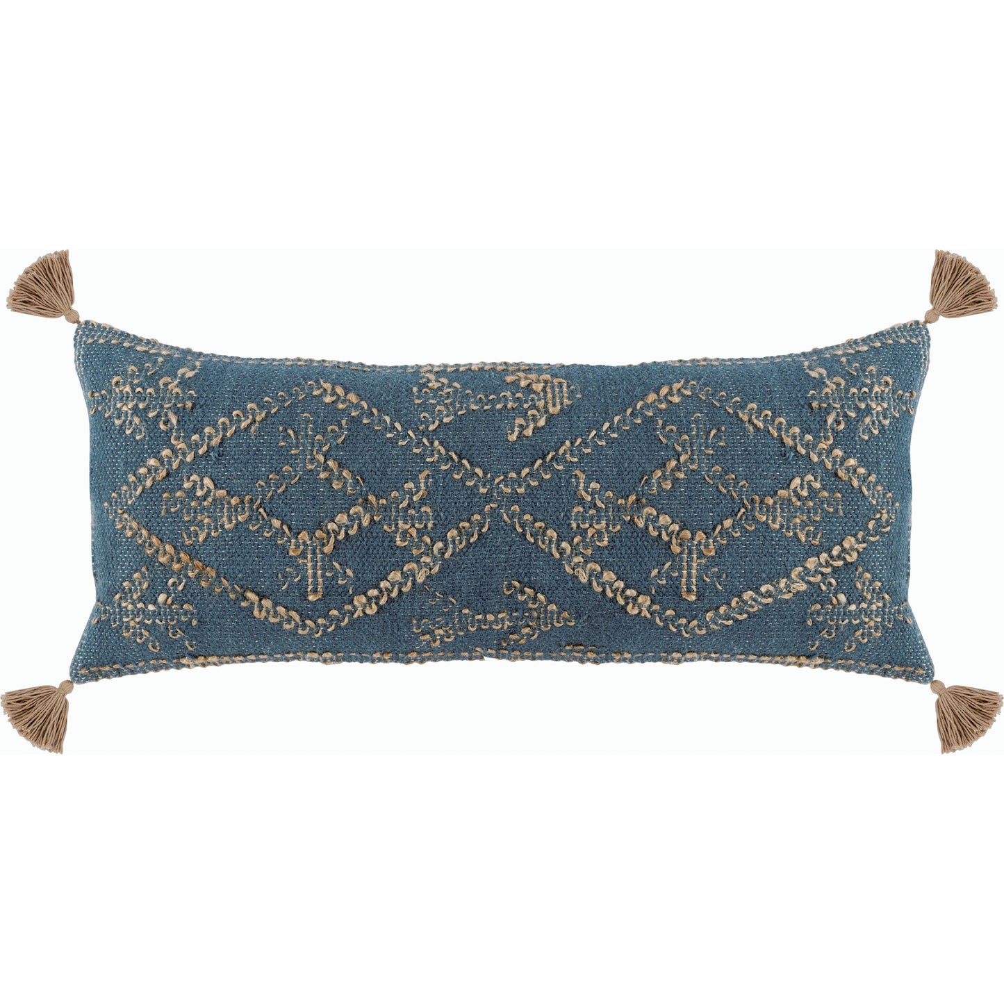 003 SI-2162483 | Primary Silo | Ferri Throw Pillow by Villa by Classic Home. Made from 90% wool, 10% jute in a modern style.