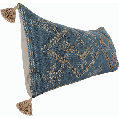 Ferri Throw Pillow by Villa by Classic Home. Made from 90% wool, 10% jute in a modern style.