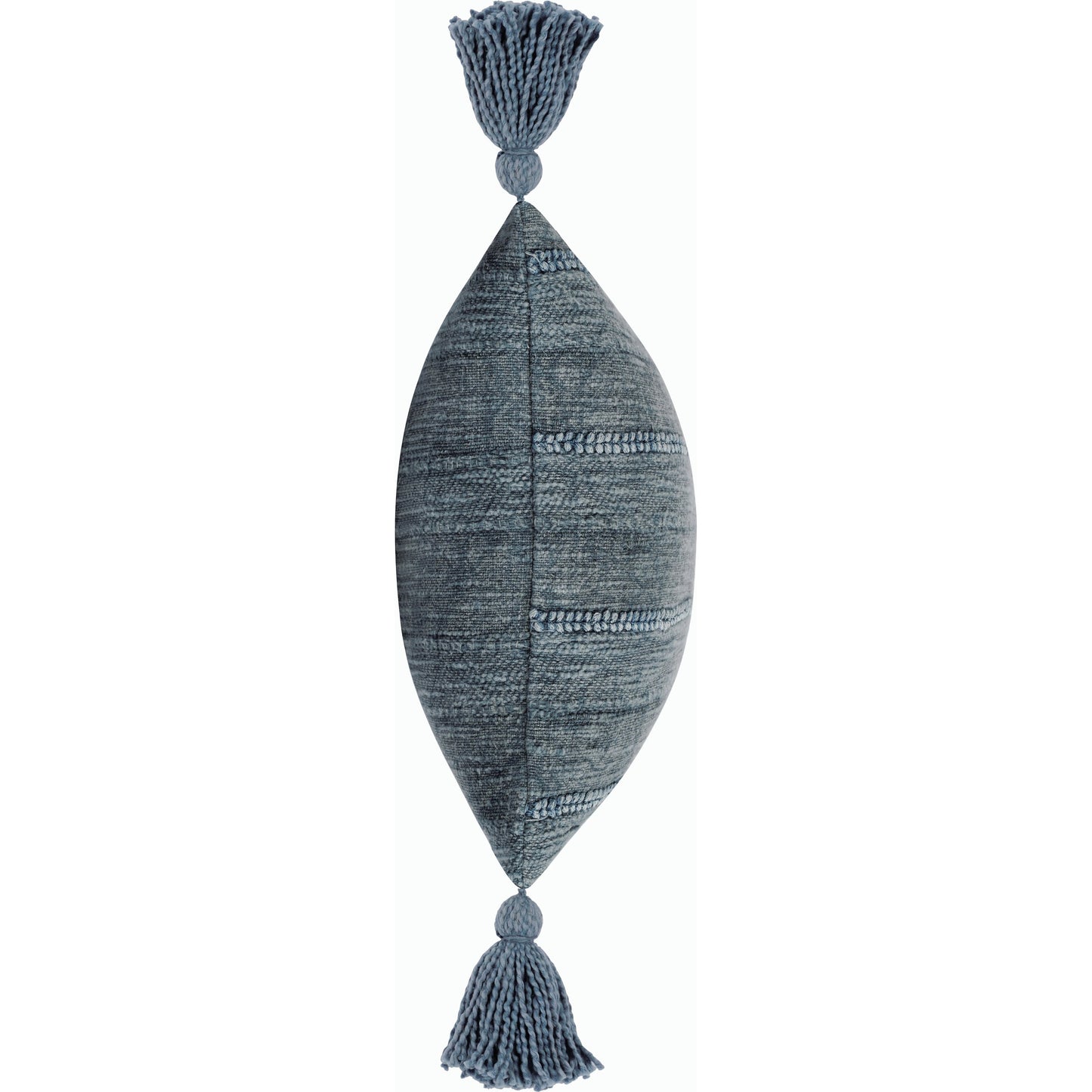 003 SI-2162490 | Additional Silo | Desi X Throw Pillow by Villa by Classic Home in blue. Made from 54% linen, 46% cotton in a modern style.