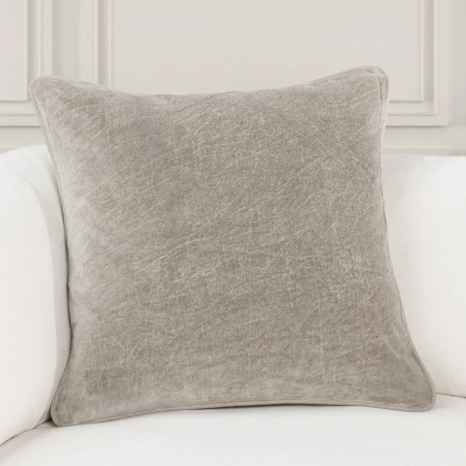 Harriet Velvet Throw Pillow by Villa by Classic Home. Made from 100% cotton velvet in a unique style.