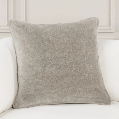 Harriet Velvet Throw Pillow by Villa by Classic Home. Made from 100% cotton velvet in a unique style.
