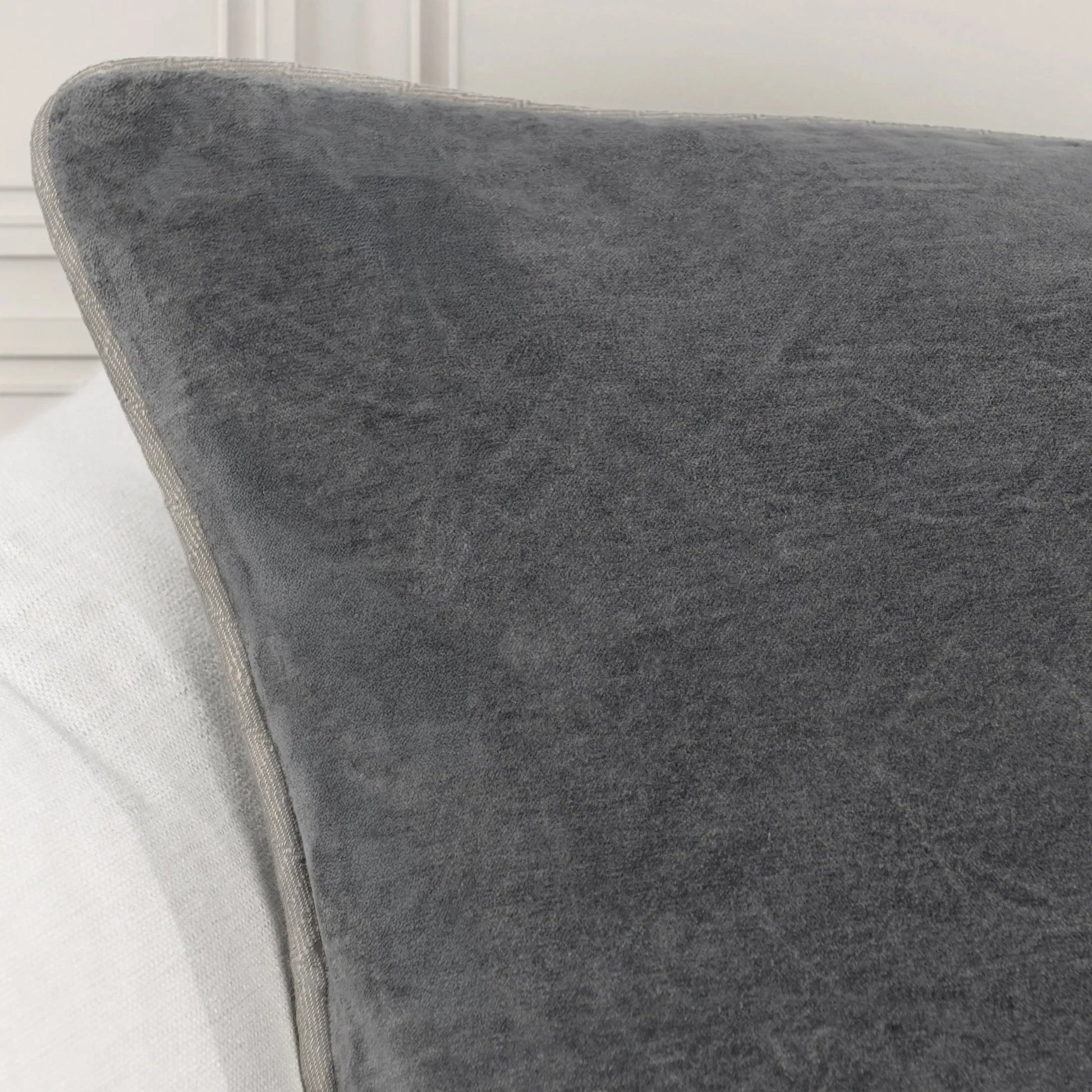Harriet Velvet Throw Pillow by Villa by Classic Home. Made from 100% cotton velvet in a unique style.