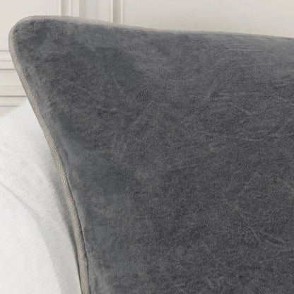 Harriet Velvet Throw Pillow by Villa by Classic Home. Made from 100% cotton velvet in a unique style.