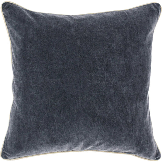 Harriet Velvet Throw Pillow by Villa by Classic Home. Made from 100% cotton velvet in a unique style.