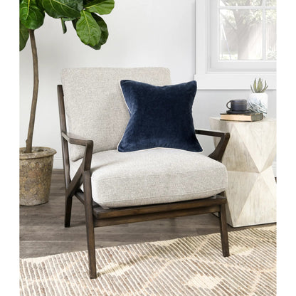 Harriet Velvet Throw Pillow by Villa by Classic Home. Made from 100% cotton velvet in a unique style.