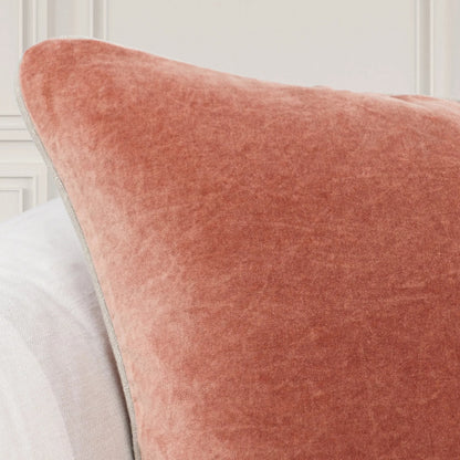 Harriet Velvet Throw Pillow by Villa by Classic Home. Made from 100% cotton velvet in a unique style.
