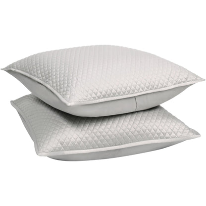 Winthrop 100% Sateen Euro Sham by Villa by Classic Home. Made from 100% matte poly sateen front in a transitional style.