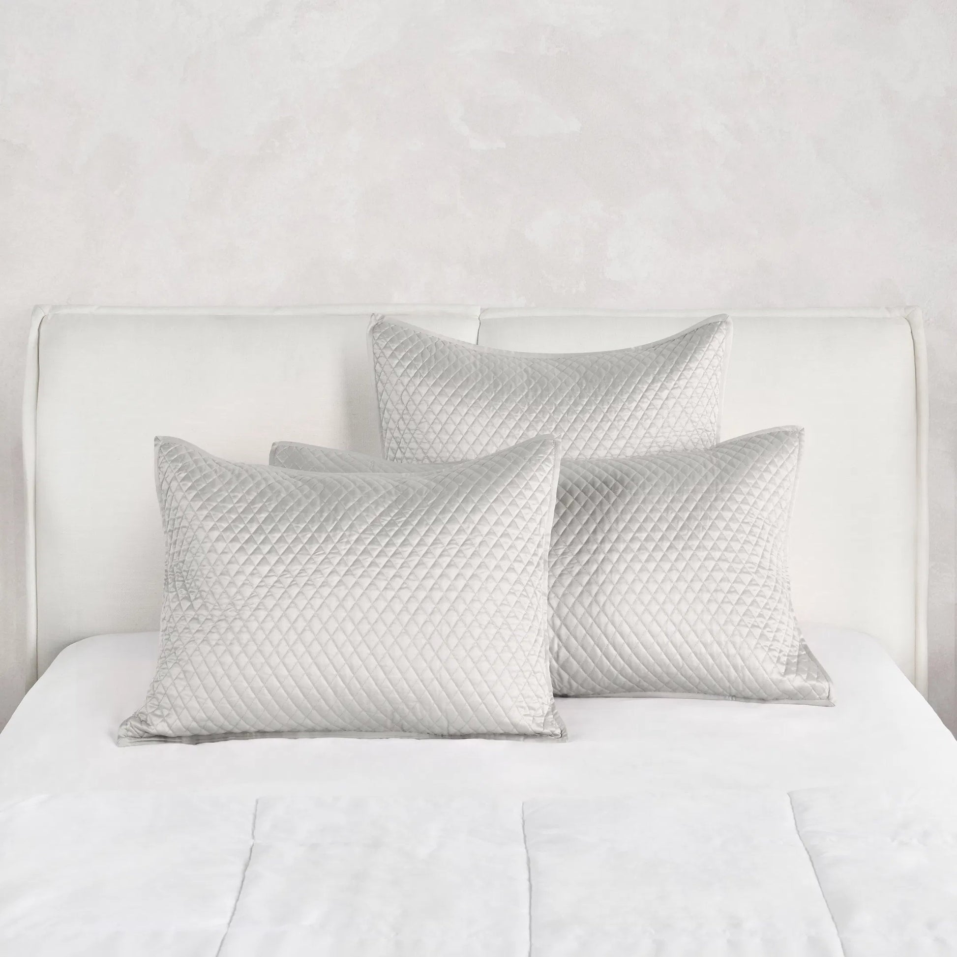 Winthrop 100% Sateen Euro Sham by Villa by Classic Home. Made from 100% matte poly sateen front in a transitional style.