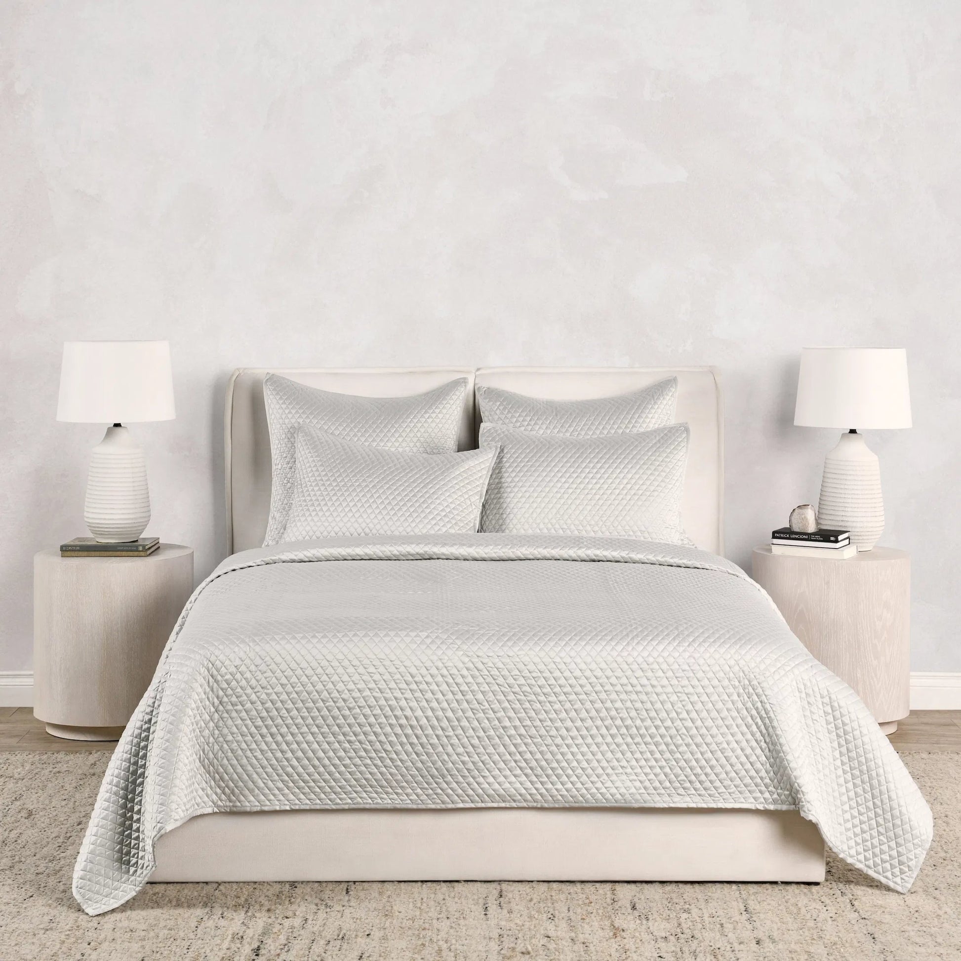 Winthrop 100% Sateen Euro Sham by Villa by Classic Home. Made from 100% matte poly sateen front in a transitional style.