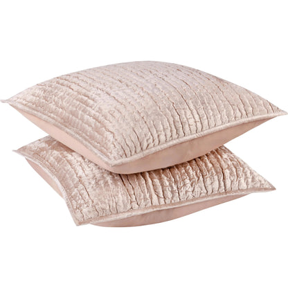 Dimitry 100% Rayon Velvet Euro Sham by Villa by Classic Home. Made from front: 100% rayon velvet; back: 100% solid cotton back in a modern style.