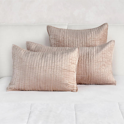 Dimitry 100% Rayon Velvet Euro Sham by Villa by Classic Home. Made from front: 100% rayon velvet; back: 100% solid cotton back in a modern style.