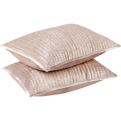 Dimitry 100% Rayon Velvet Euro Sham by Villa by Classic Home. Made from front: 100% rayon velvet; back: 100% solid cotton back in a modern style.