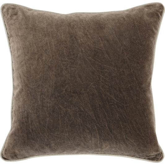 Harriet Velvet Throw Pillow by Villa by Classic Home. Made from 100% cotton velvet in a unique style.
