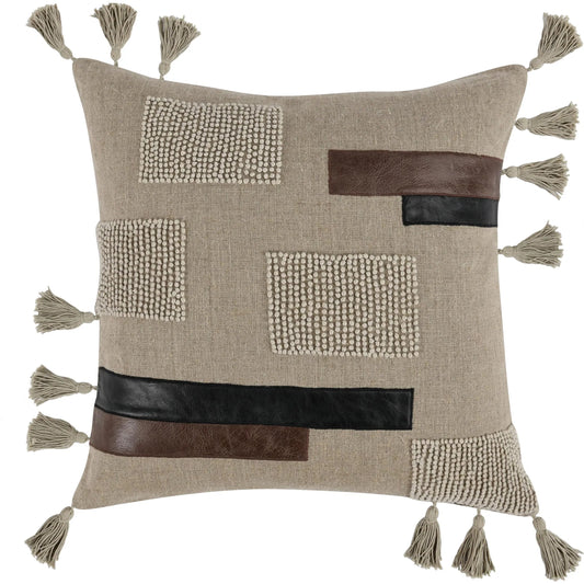 Packer Belgian Linen Throw Pillow by Villa by Classic Home. Made from unique in a unique style.