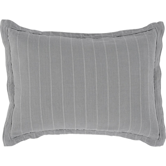 Monaco Sham by Villa by Classic Home. Made from 100% belgian flax linen 100% cotton back in a unique style.