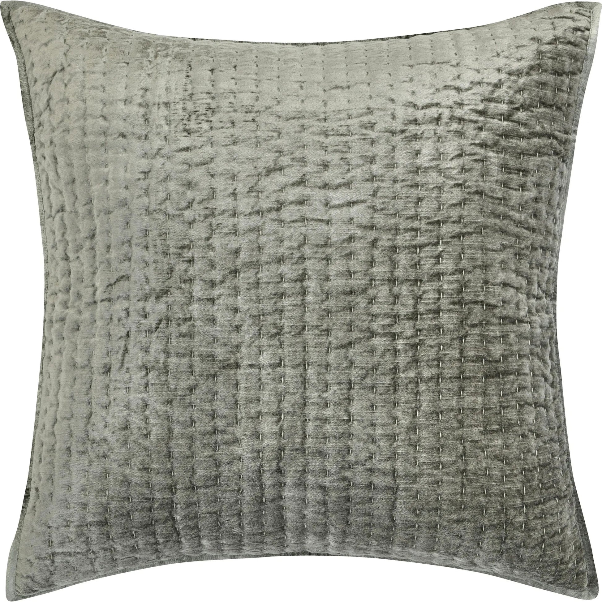 Dimitry 100% Rayon Velvet Euro Sham by Villa by Classic Home. Made from front: 100% rayon velvet; back: 100% solid cotton back in a modern style.