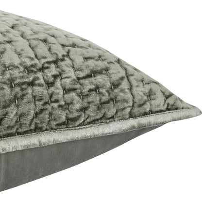 Dimitry 100% Rayon Velvet Euro Sham by Villa by Classic Home. Made from front: 100% rayon velvet; back: 100% solid cotton back in a modern style.