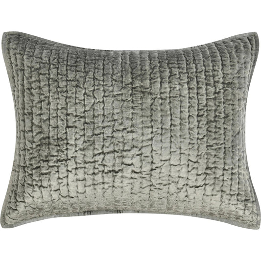 Dimitry 100% Rayon Velvet Euro Sham by Villa by Classic Home. Made from front: 100% rayon velvet; back: 100% solid cotton back in a unique style.