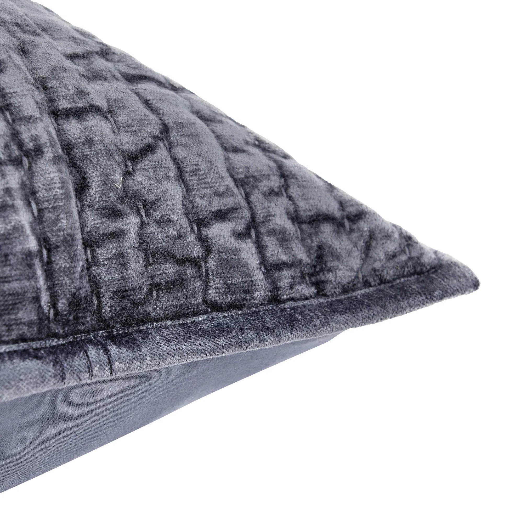 Dimitry 100% Rayon Velvet Euro Sham by Villa by Classic Home. Made from front: 100% rayon velvet; back: 100% solid cotton back in a modern style.