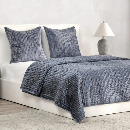 Dimitry 100% Rayon Velvet Euro Sham by Villa by Classic Home. Made from front: 100% rayon velvet; back: 100% solid cotton back in a modern style.