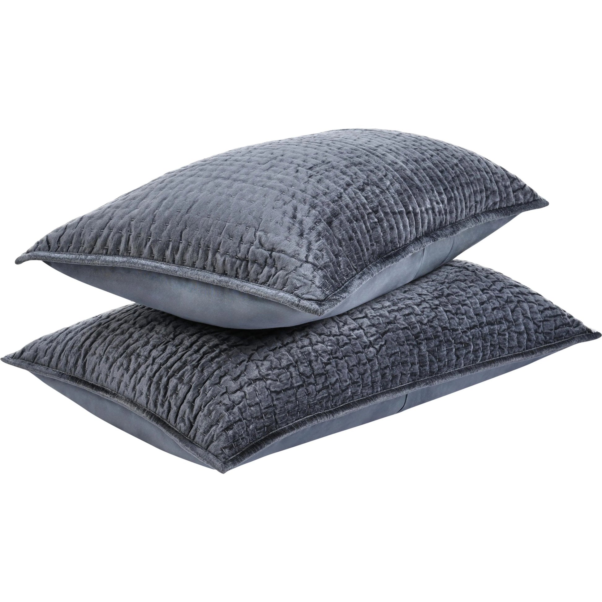 Dimitry 100% Rayon Velvet Euro Sham by Villa by Classic Home. Made from front: 100% rayon velvet; back: 100% solid cotton back in a modern style.